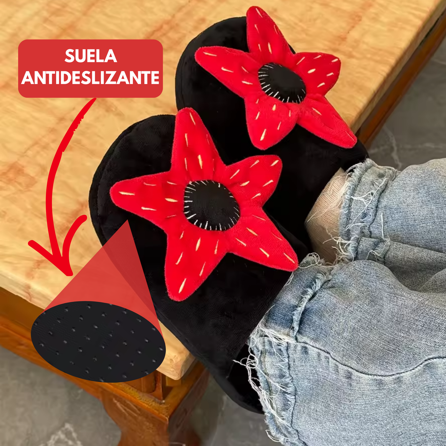 Pantuflas de Flor ST