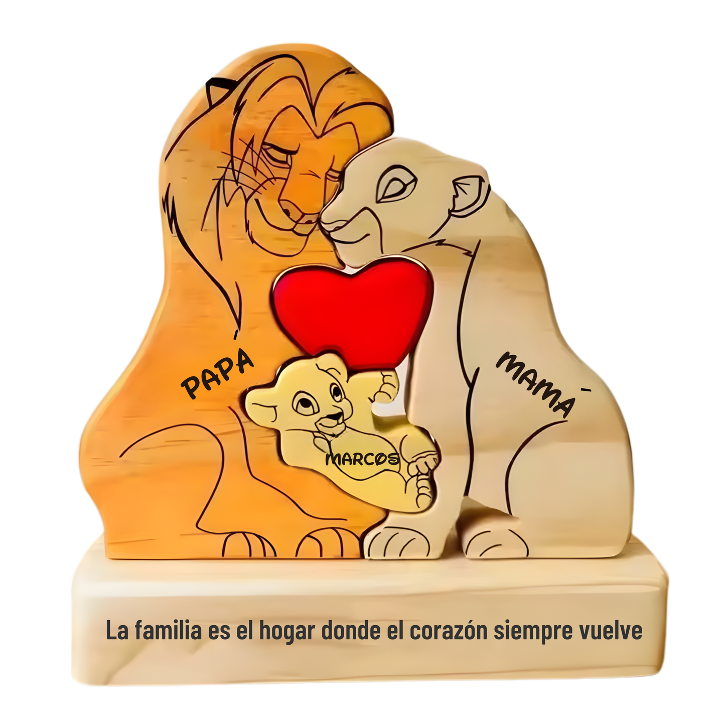 Puzzle de la Familia Personalizado