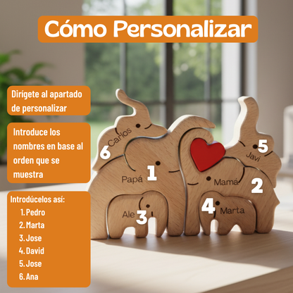 Puzzle de la Familia Personalizado